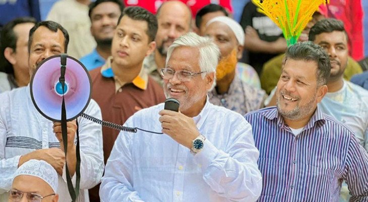 'ব্যালট বিপ্লবেই গণতন্ত্র পুনরুদ্ধার সম্ভব' কেরানীগঞ্জে আমানউল্লাহ আমান